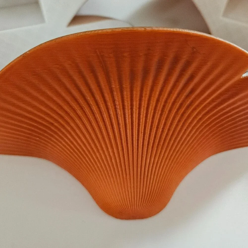 3D printed mushroom floating shelves set of three approx. 6 inches each
